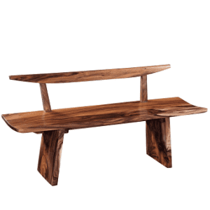 dining bench, organic bench, dining, contemporary dining