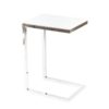 accent table, end table, modern end table, white end table