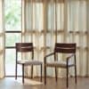 dining chair, modern dining chair, modern dining, walnut wood dining chair