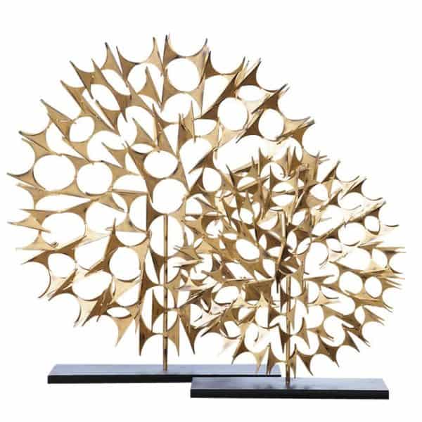 metal sculpture, accessories, contemporary accessoreis, sculpture