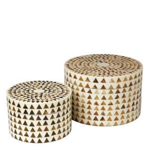 accessories, contemporary accessoreis, round box, modern accessories