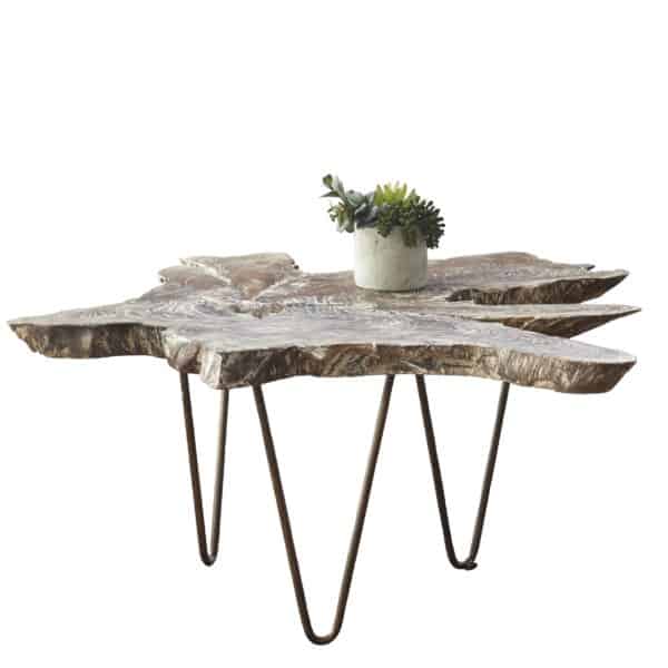 teak wood, accent table, end table, contemporary living