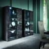 ALF heritage, modern dining, dining room, curio cabinets