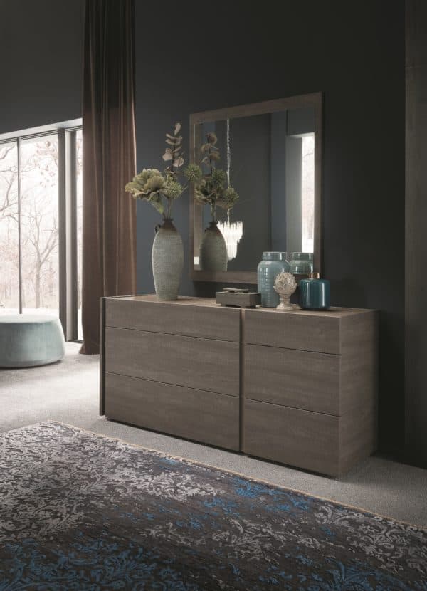 ALF nizza, double dresser, contemporary double dresser, contemporary bedroom