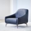 natuzzi editions, accent chair, modern leather chair, contemporary leather chair