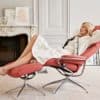 ekornes, stressless, recliner, chair