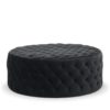 retro ottoman, ottoman, tufted ottoman, living room