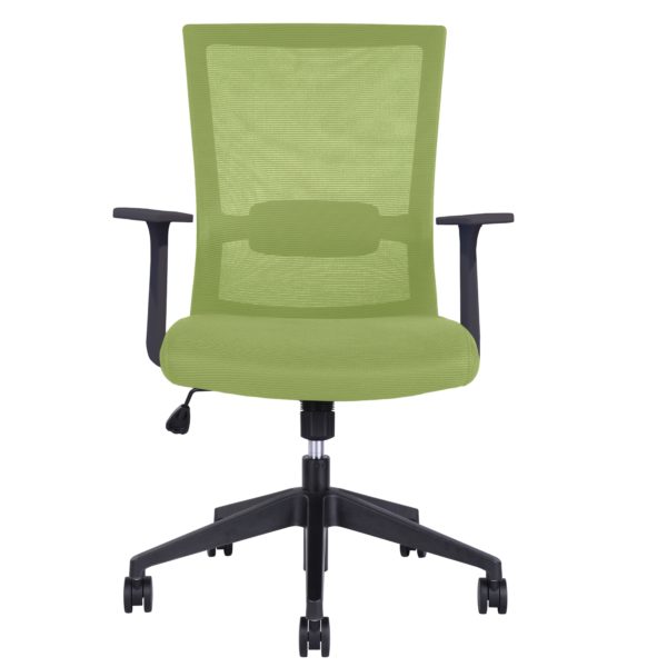 office chair, modern office, rainbow, green