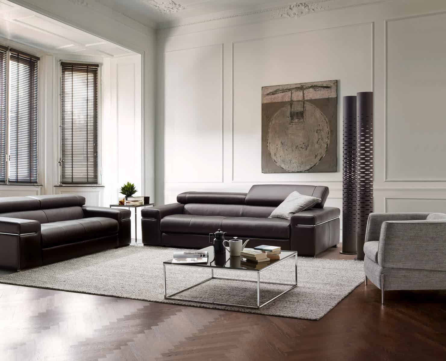 2570 Leather Sofa House Of Denmark