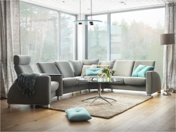 ekornes, stressless, sectional, sofa