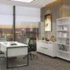 contemporary, modern, office, desk