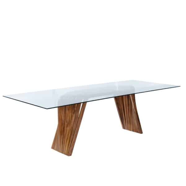 natural wood, dining table, dining, contemporary dining