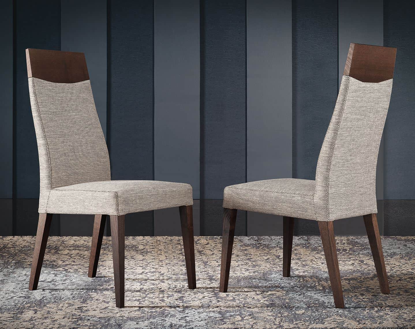 Aird upholstered dining chair deals
