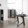 desk, office, contemporary desk, sit-stand desk