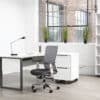 contemporary, modern, office, desk
