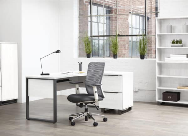 contemporary, modern, office, desk