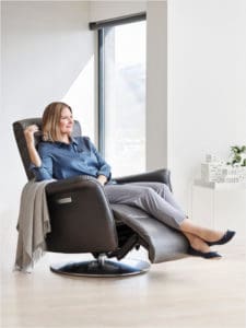 ekornes, stressless, recliner, chair