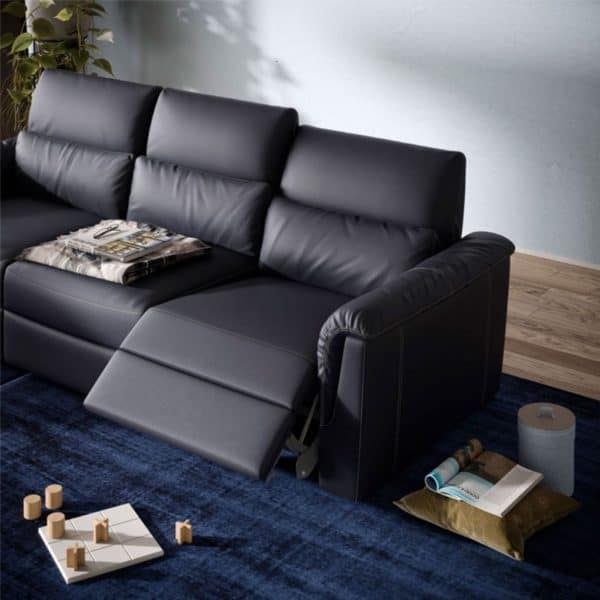 natuzzi editions, leather sofa, sectional, motion sofa