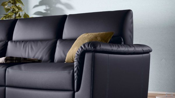 natuzzi editions, leather sofa, sectional, motion sofa