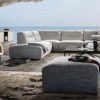 natuzzi italia, sectional, leather sectional, living room
