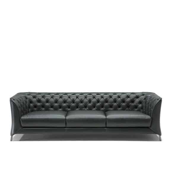 leather sofa, tufted sofa, Natuzzi Italia, sofa