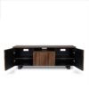 classic teak wood, entertainment unit, media cabinet, living room