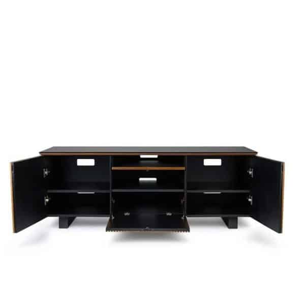 classic teak wood, entertainment unit, media cabinet, living room