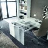 SED White Mobile Pedestal - Image 9