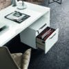 SED White Mobile Pedestal - Image 7