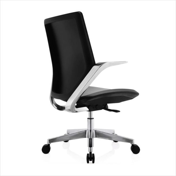 1115F Black Desk Chair - Image 4