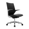 1115F Black Desk Chair - Image 2