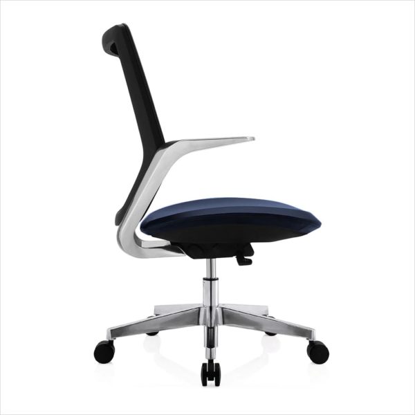 1115F Blue Desk Chair - Image 3
