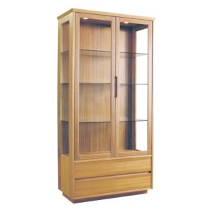 classic teak wood, curio cabinet, teak dining, modern curio cabinet