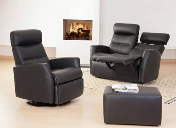 theater seating, recliner sofa, leather sofa, contemporary recling sofa