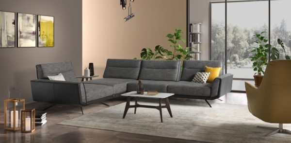 natuzzi, motion sofa, living room, sectional