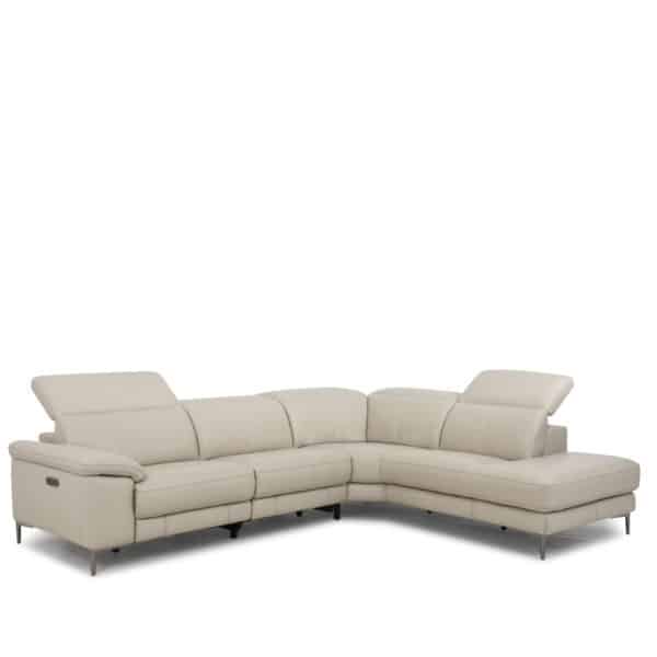 motion sofa, leather sofa, sectional, living room