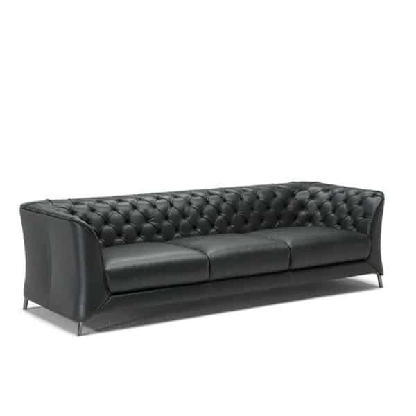 leather sofa, tufted sofa, Natuzzi Italia, sofa